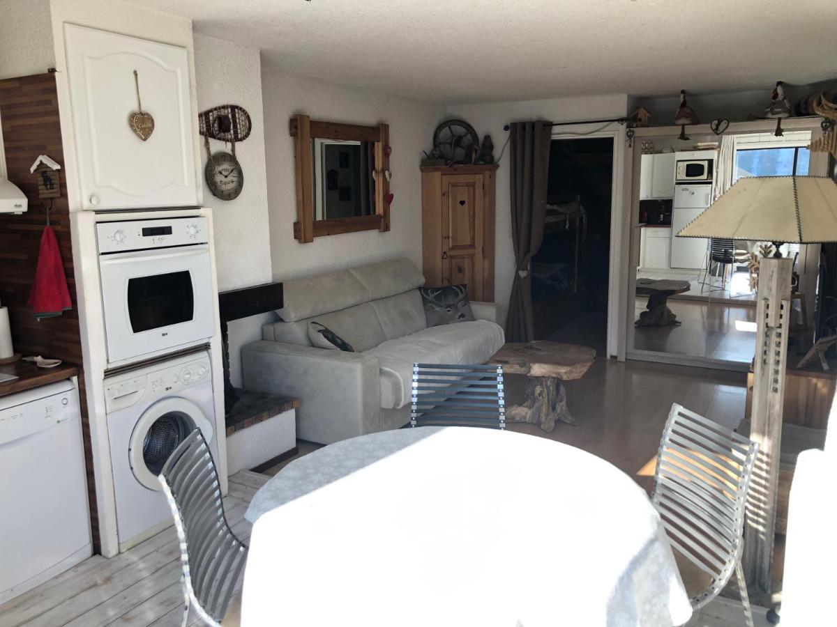 Grand Studio La Foux D Allos Avec Vue Et Terrasse Екстер'єр фото