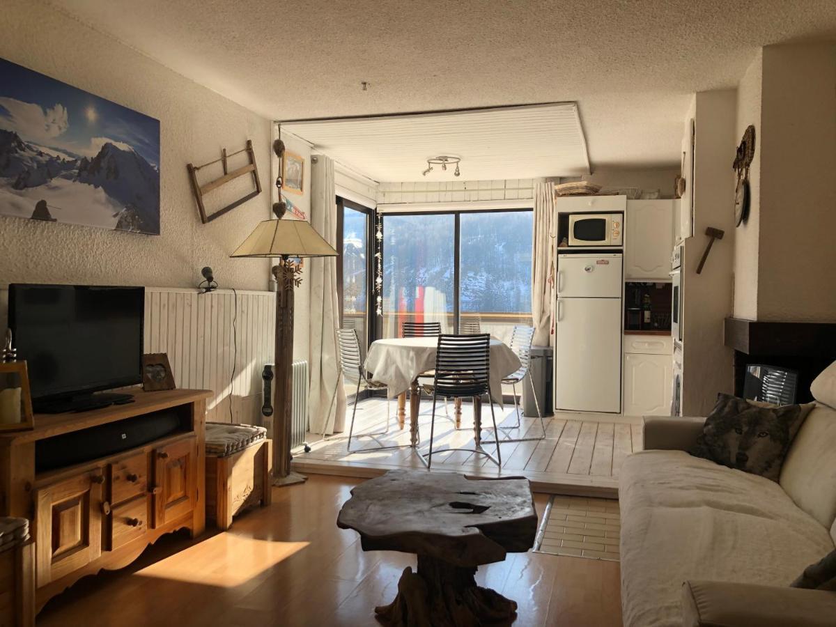 Grand Studio La Foux D Allos Avec Vue Et Terrasse Екстер'єр фото
