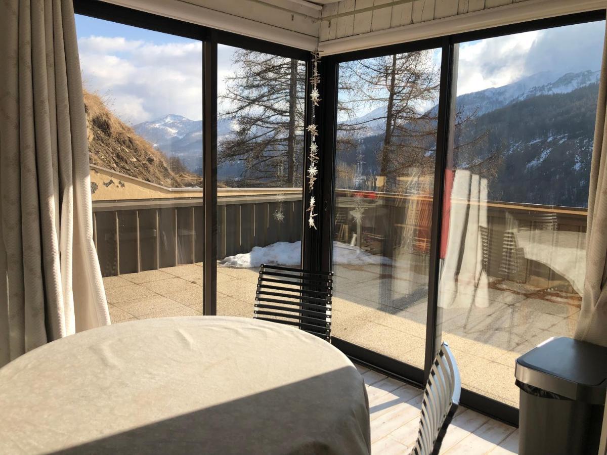 Grand Studio La Foux D Allos Avec Vue Et Terrasse Екстер'єр фото
