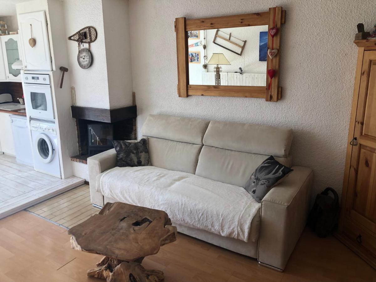 Grand Studio La Foux D Allos Avec Vue Et Terrasse Екстер'єр фото